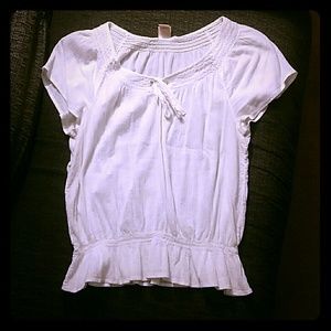 White Mossimo cotton shirt